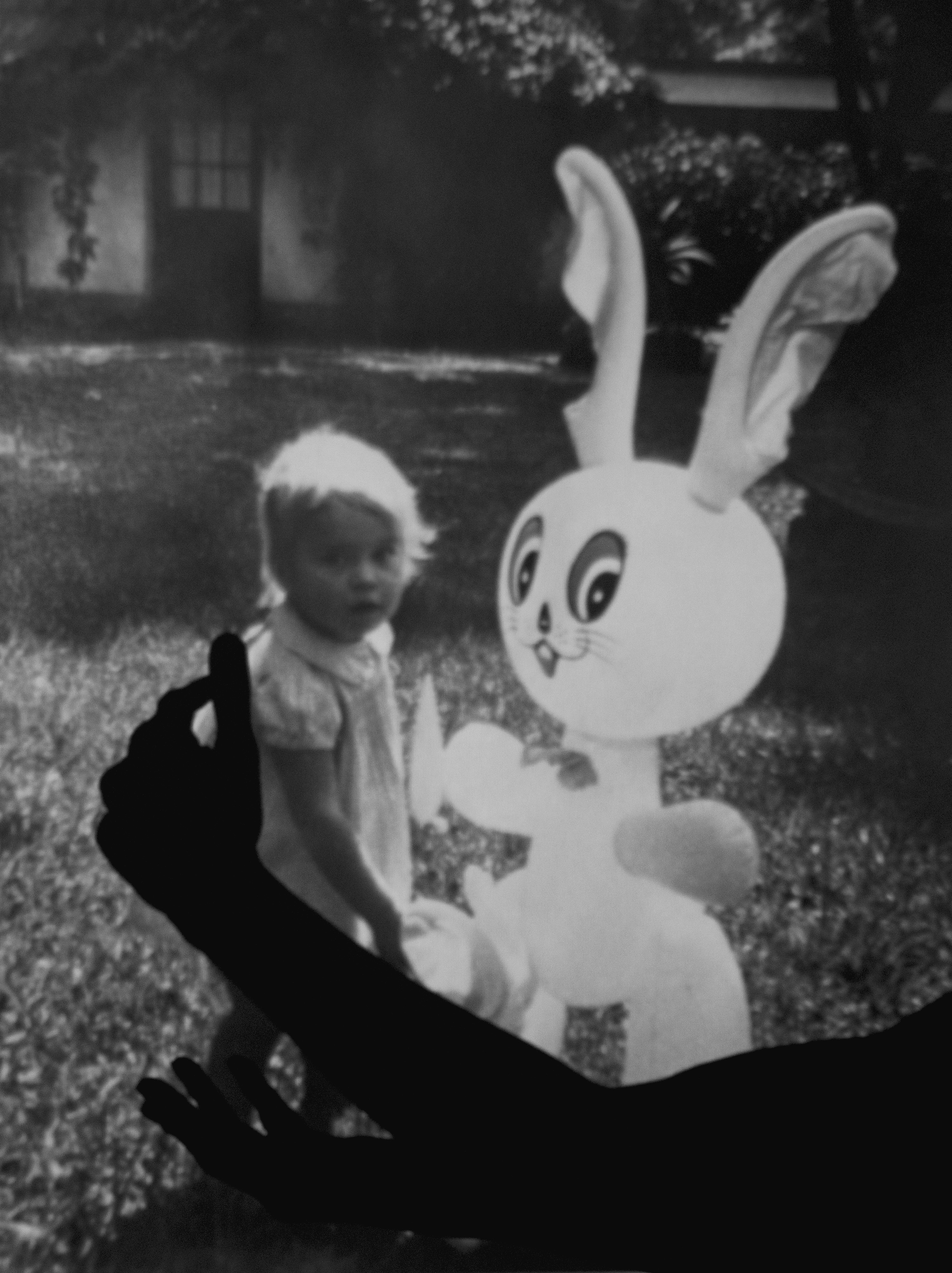 Little me and the rabbit
